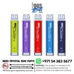 Nerd Crystal 5500 Puffs Disposable