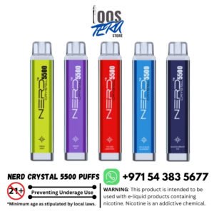 Nerd Crystal 5500 Puffs Disposable